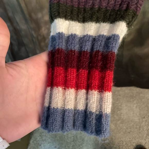 Multi-Colored Wool Hooded sweater - Picture 5 of 6